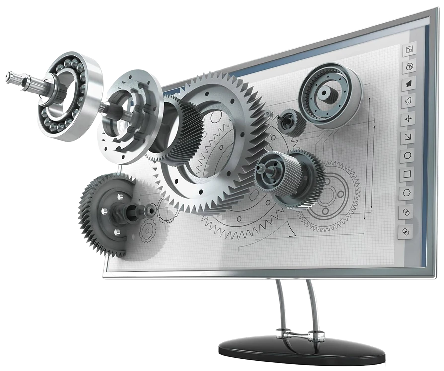 3d industrial product design with cadcam software